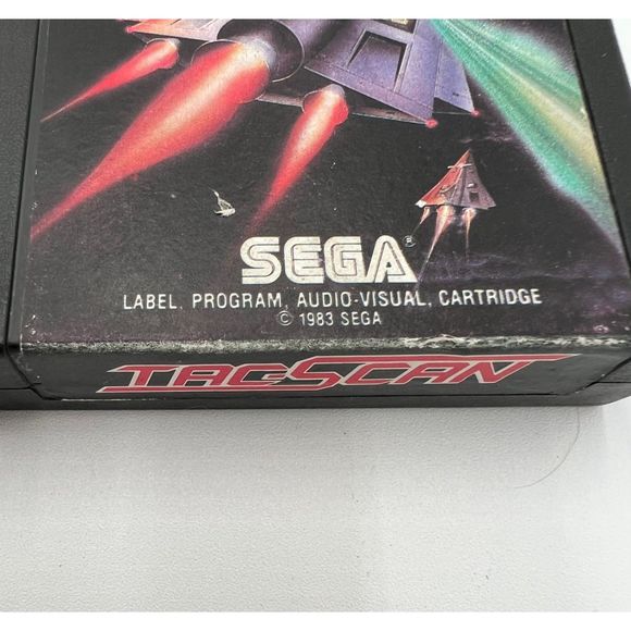 Sega‎ 2 Game Lot - BuckRogers Planet of Zoom and TacScan - Picture 8 of 8